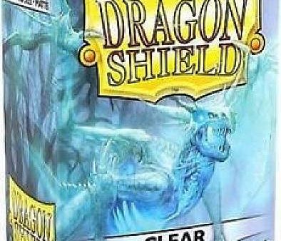 Dragon Shield Sleeves Matte Clear (100) 66x91mm For Discount