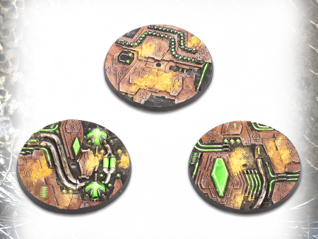 60mm Tomb World Flight Bases - Resin Bases Cheap