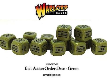 Orders Dice - Green (12) Discount