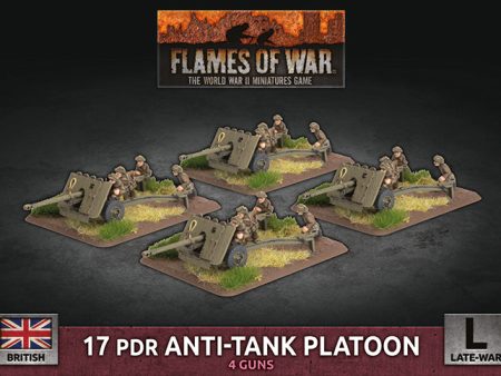 17 pdr Anti-Tank Platoon (British Late War) - Flames Of War Late War Online