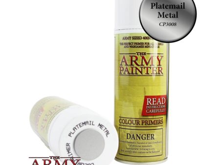 Colour Primer - Plate Mail Metal 400ml (Aerosol) For Discount