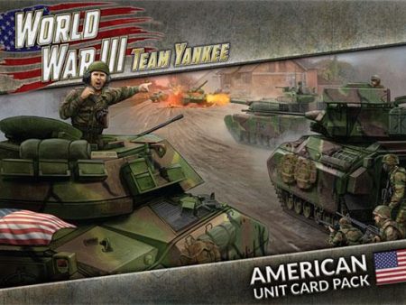 WWIII Team Yankee: American Unit Card Pack Online now