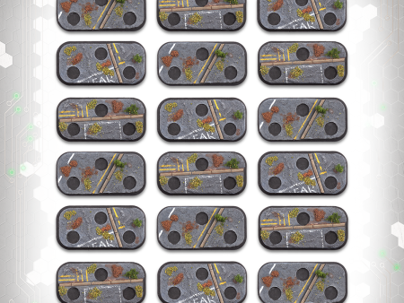 3-hole Urban Infantry Bases - Dropzone Commander Sale