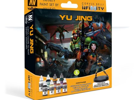 Infinity Model Color: Infinity Yu Jing Paint Set w  Exclusive Miniature Cheap