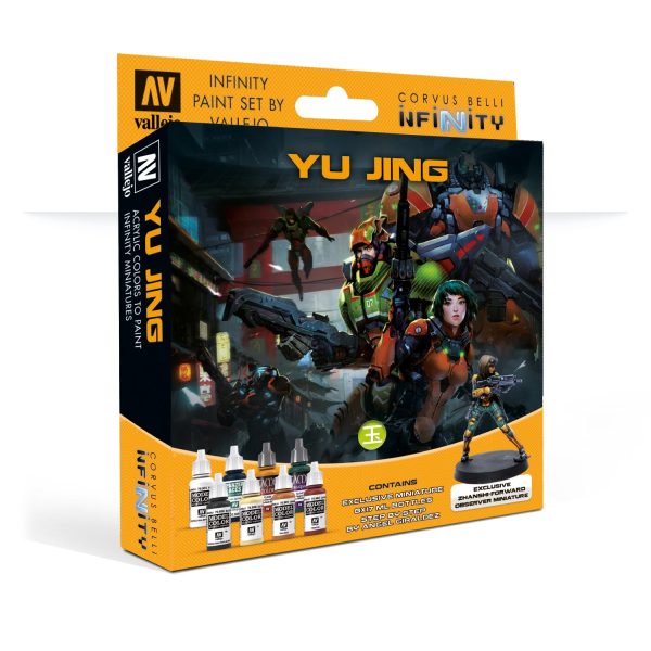 Infinity Model Color: Infinity Yu Jing Paint Set w  Exclusive Miniature Cheap