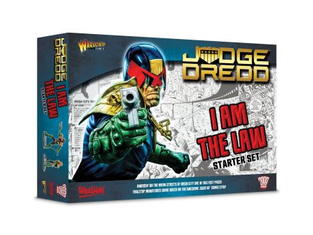 Judge Dredd Game I Am The Law Starter Set - Sale