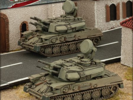 ZSU-23-4 Shilka AA Platoon - Team Yankee Oil War Israel Discount