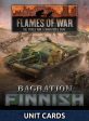 Bagration: Finnish Unit Card Pack - Flames Of War Cheap