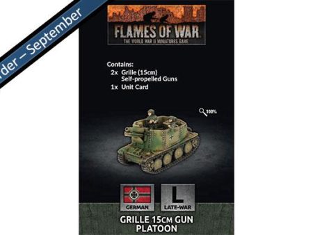 German Grille 15cm Gun Platoon - Flames Of War Late War Discount