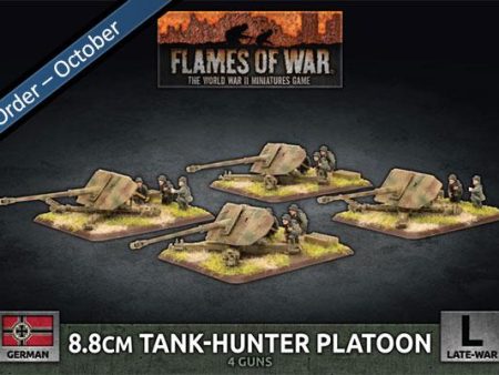 German 8.8cm Tank-Hunter Platoon - Flames Of War Late War on Sale