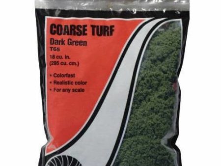 Dark Green Coarse Turf - Woodland Scenics For Sale