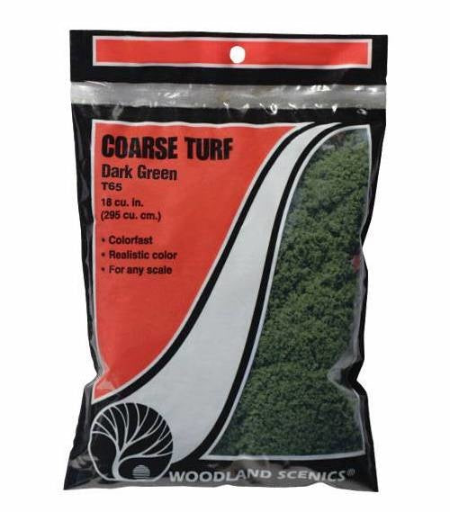 Dark Green Coarse Turf - Woodland Scenics For Sale