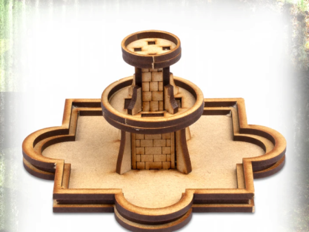 25mm City Fountain - World War Scenics Online now