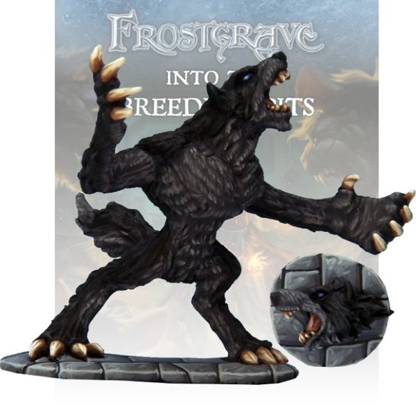 Werewolf (+ Severed Wolf Head) - Frostgrave Discount