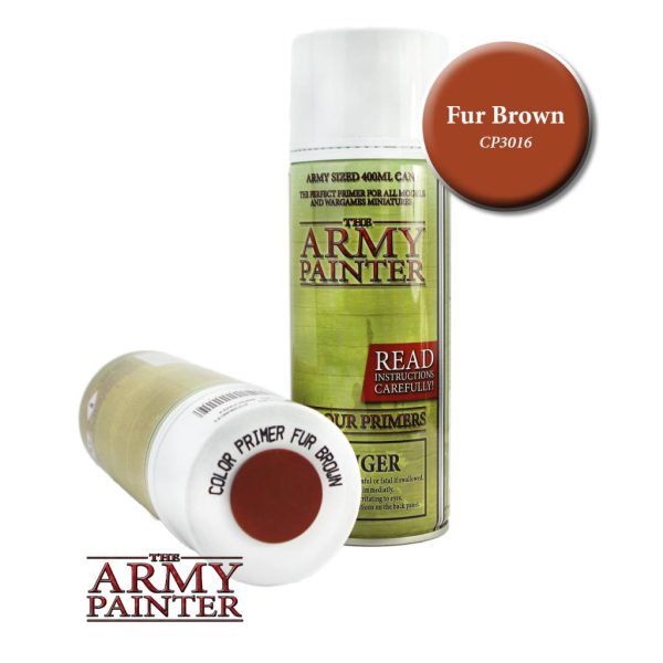 Colour Primer - Fur Brown 400ml (Aerosol) Supply