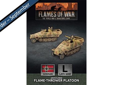 German Sd Kfz 251 Flamethrower Platoon - Flames Of War Late War Fashion