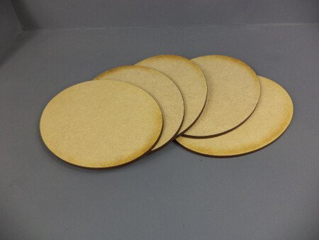 5 x 120mm x 95mm Oval Bases Supply