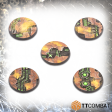 40mm Tomb World Bases - Resin Bases Discount