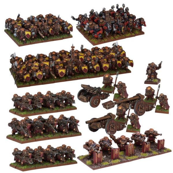 Dwarf Mega Army - Kings Of War Online now