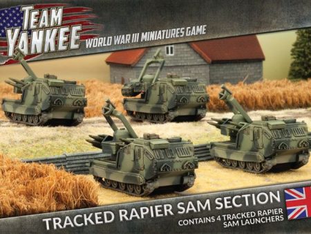 Tracked Rapier SAM Section - Team Yankee British Discount