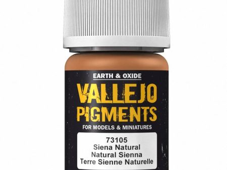 Vallejo Natural Sienna 35ml - Pigments Fashion