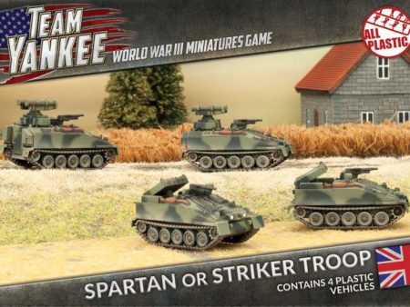 Spartan   Striker Troop - Team Yankee British Discount