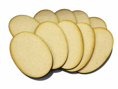 10 x 90mm 52mm Oval Bases For Cheap