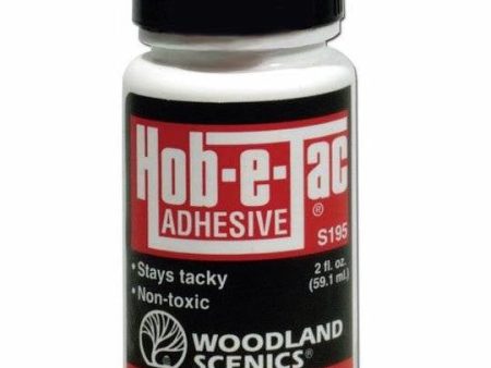 Hob-E-Tac Adhesive 2 Oz - Woodland Scenics For Cheap