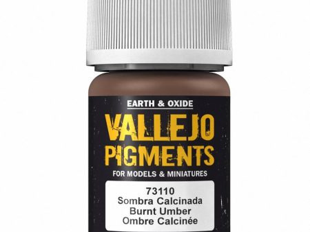 Vallejo Burnt Umber 35ml - Pigments Online Sale