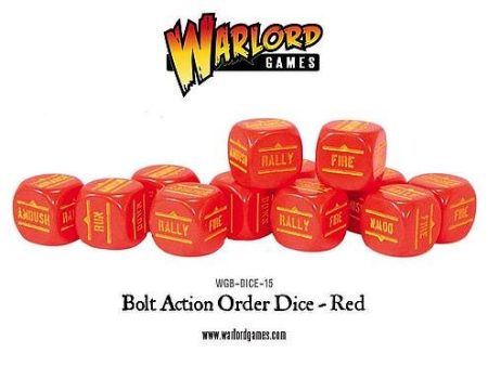 Orders Dice - Red (12) Cheap