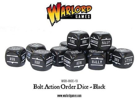 Orders Dice - Black (12) Discount