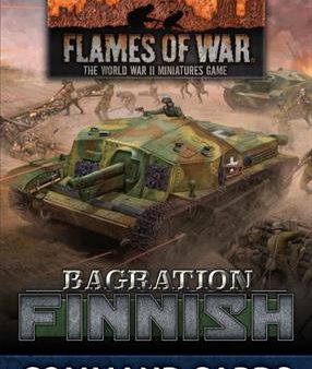 Bagration: Finnish Command Card Pack - Flames Of War Online Sale