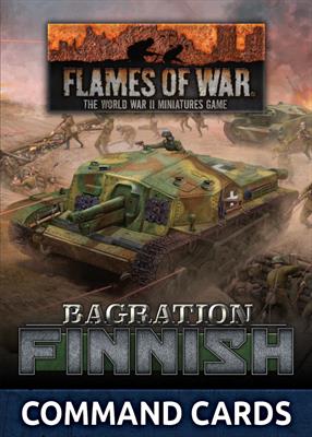 Bagration: Finnish Command Card Pack - Flames Of War Online Sale