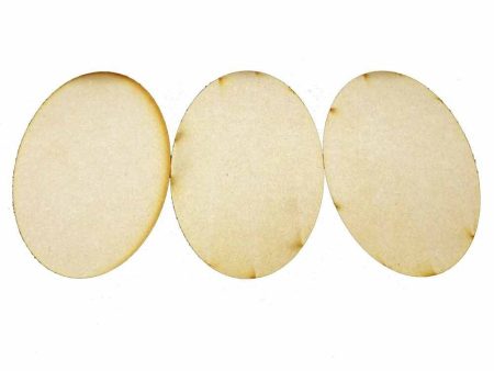 3 x 170mm x 110mm Oval Bases Online Hot Sale