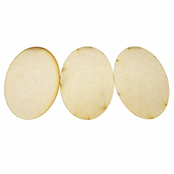 3 x 170mm x 110mm Oval Bases Online Hot Sale