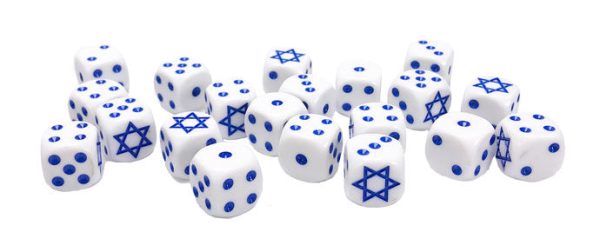 Israeli Dice Set - Team Yankee Oil War Online now