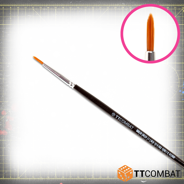 Army - Basecoat Brush - TT Combat Hobby Brushes For Cheap