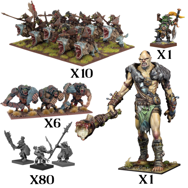 Goblin Mega Army - Kings Of War Online Hot Sale