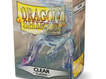 Dragon Shield Sleeves Clear (100) 66x91mm Online Hot Sale