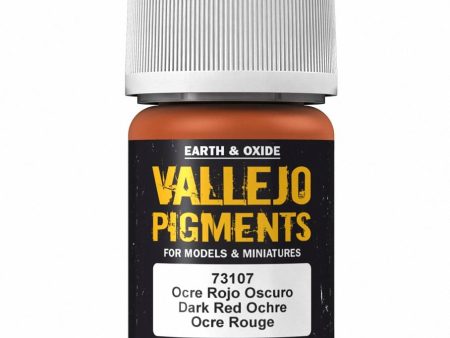 Vallejo Dark Red Ochre 35ml - Pigments Online Sale