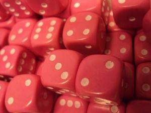 TT Combat Pink - Gaming Dice Online