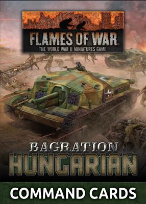 Bagration: Hungarian Command Card Pack - Flames Of War Cheap