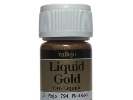 Red Gold 35ml - Metal Colour For Sale