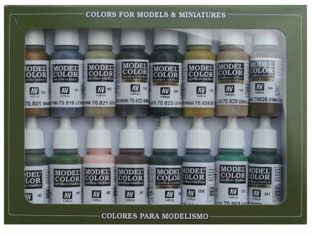 WWII German Camouflage Paint Set - Model Colour Sale