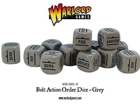 Orders Dice - Grey (12) For Sale