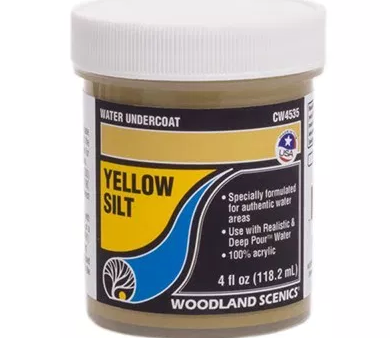 Yellow Silt Water Undercoat - Woodland Scenics Hot on Sale