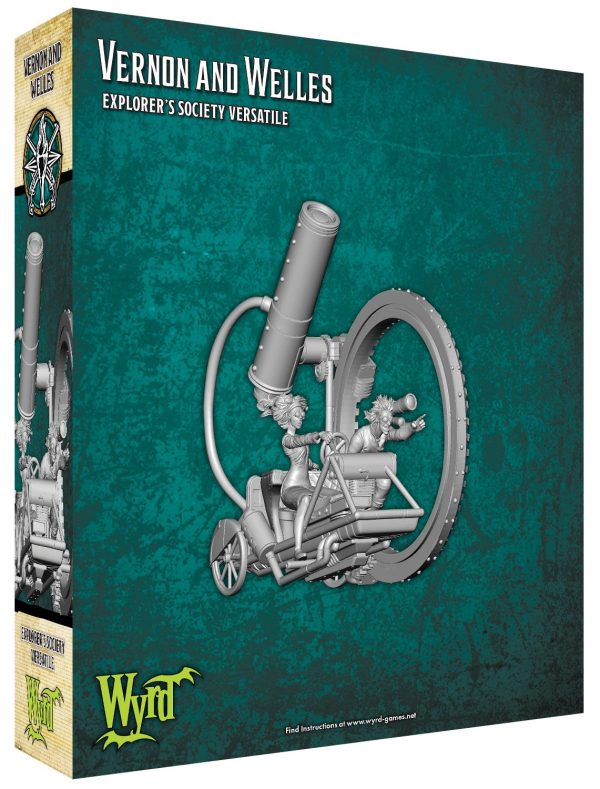 Vernon And Welles - Explorer s Society - Malifaux M3E For Sale