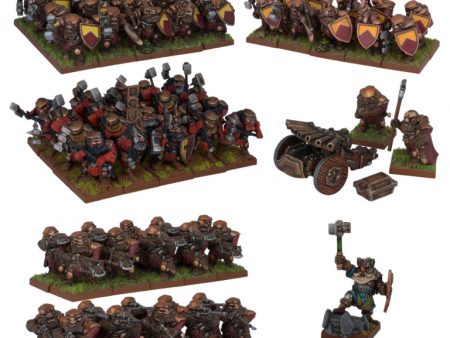 Dwarf Army (Re-pack) - Kings Of War For Discount