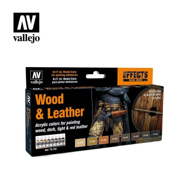 Wood & Leather Paint Set - Model Colour Online