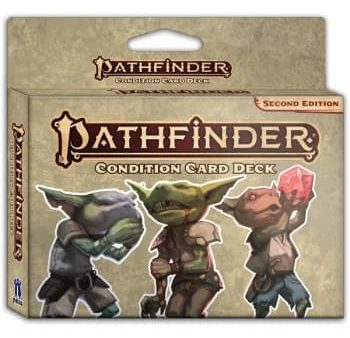 2nd Edition Condition Card Deck - Pathfinder For Sale